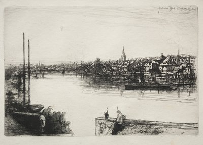 Battersea Reach by Francis Seymour Haden
