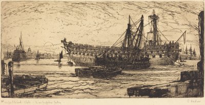 Breaking Up of the Agamemnon by Francis Seymour Haden