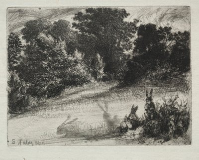 Combe Bottom by Francis Seymour Haden