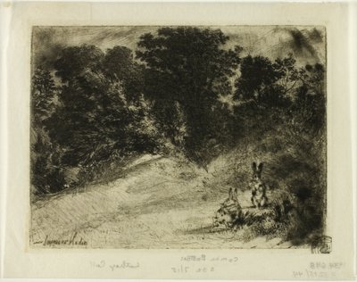 Combe Bottom by Francis Seymour Haden