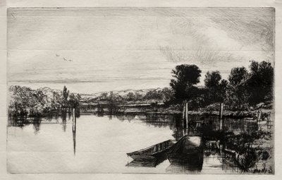 Egham by Francis Seymour Haden