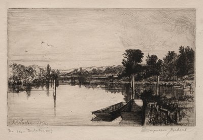 Egham, 1859 by Francis Seymour Haden