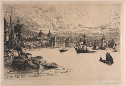 Greenwich by Francis Seymour Haden