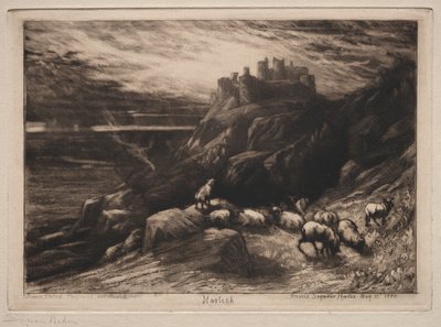 Harlech, 1880 by Francis Seymour Haden