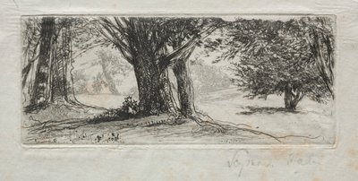 Holly Field by Francis Seymour Haden