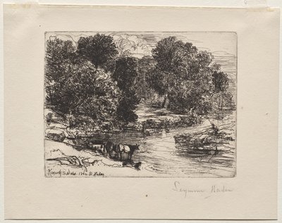 Kenarth by Francis Seymour Haden