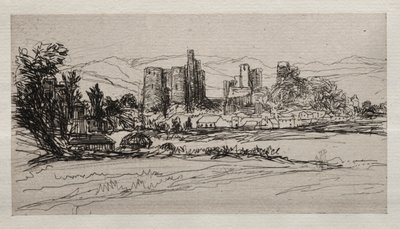 Kidwelly Castle by Francis Seymour Haden