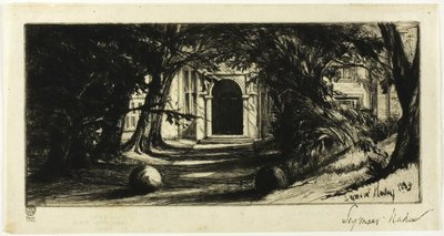 Mytton Hall by Francis Seymour Haden