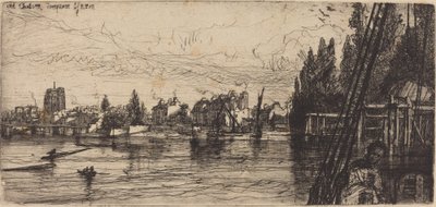 Old Chelsea by Francis Seymour Haden