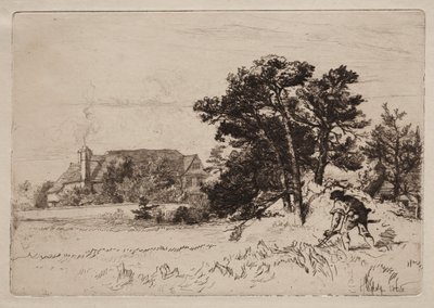 Old Willesley House by Francis Seymour Haden