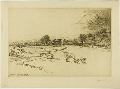 Sawley Abbey by Francis Seymour Haden