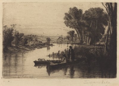 Thames Fishermen by Francis Seymour Haden