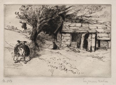 The Cabin by Francis Seymour Haden