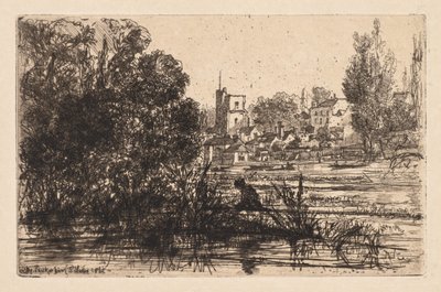 Twickenham Church by Francis Seymour Haden