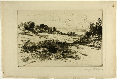 Windmill Hill, No. I by Francis Seymour Haden