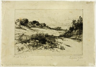 Windmill Hill, No. I by Francis Seymour Haden