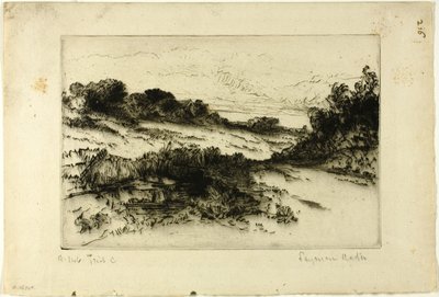 Windmill Hill, No. I by Francis Seymour Haden