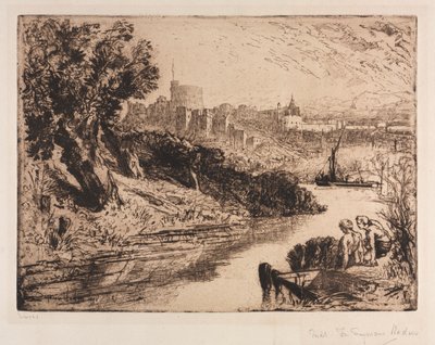 Windsor Castle by Francis Seymour Haden