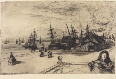Yacht Tavern, Erith by Francis Seymour Haden