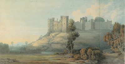 Ludlow Castle, Shropshire by Francis Towne