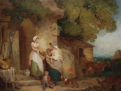 Rustic Benevolence, 1791 by Francis Wheatley