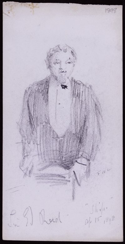 Portrait of Sir Edward Reid by Francis Wilfred Lawson