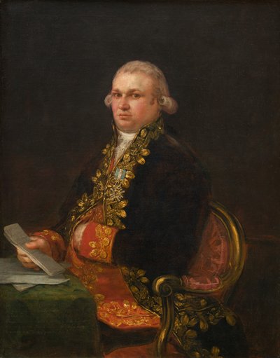 Don Antonio Noriega by Francisco de Goya