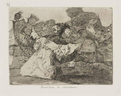 Farandula de Charlatanes (Charlatans) by Francisco de Goya