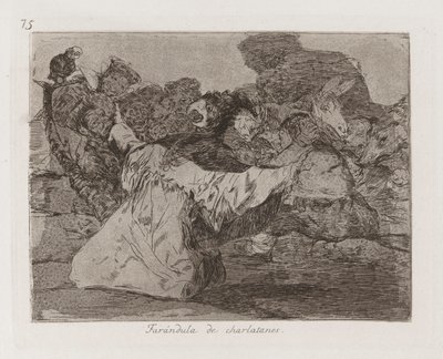 Farandula de Charlatanes (Charlatans) by Francisco de Goya