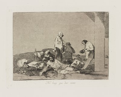No hay que dar voces. (It) by Francisco de Goya