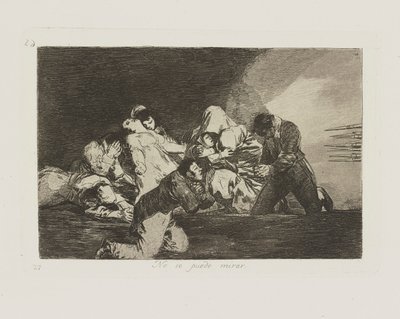 One Can by Francisco de Goya