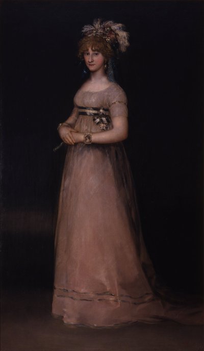 Portrait of the Countess of Chinchón by Francisco de Goya