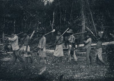Guarani Indians Returning from a Hunt by Francisco Henszler