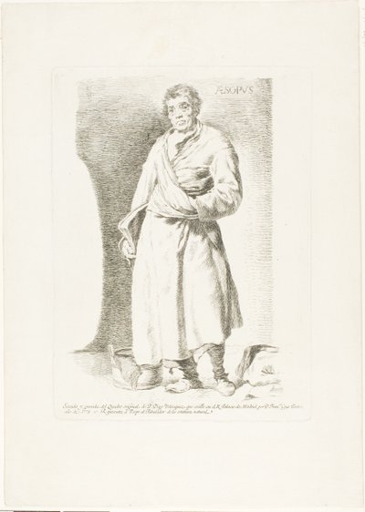 Aesop by Francisco Jose de Goya y Lucientes