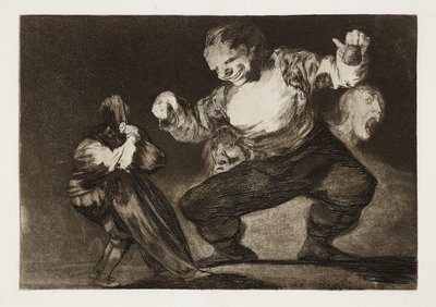 Silly Idiot by Francisco Jose de Goya y Lucientes