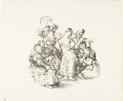 The Andalusian Dance by Francisco Jose de Goya y Lucientes