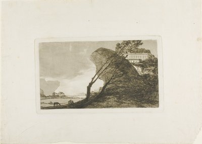 The Big Rock by Francisco Jose de Goya y Lucientes
