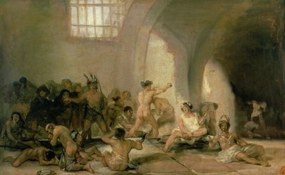 The Madhouse by Francisco de Goya