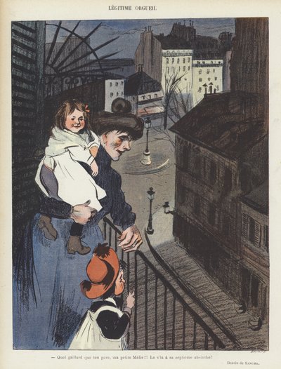 Illustration for Le Rire by Francisco Sancha y Lengo