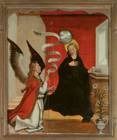 The Annunciation by Francisco de Comontes