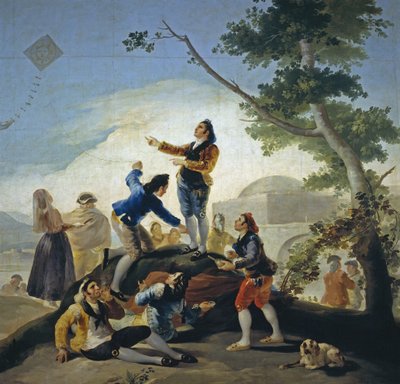 A Kite (La Cometa) by Francisco de Goya