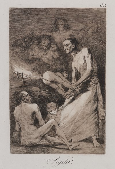 Blow by Francisco de Goya
