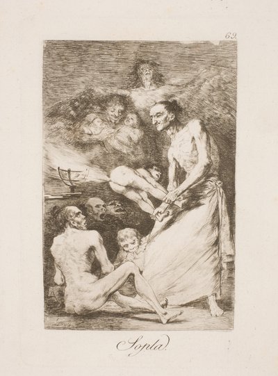 Blow by Francisco de Goya