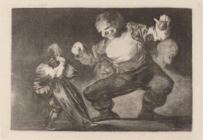 Simpleton by Francisco de Goya