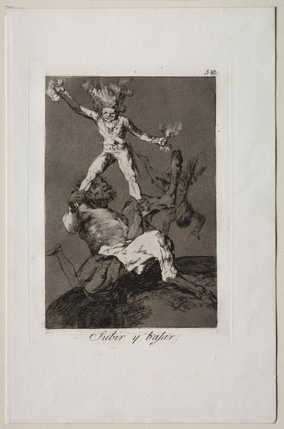 Caprichos: To Rise and to Fall by Francisco de Goya