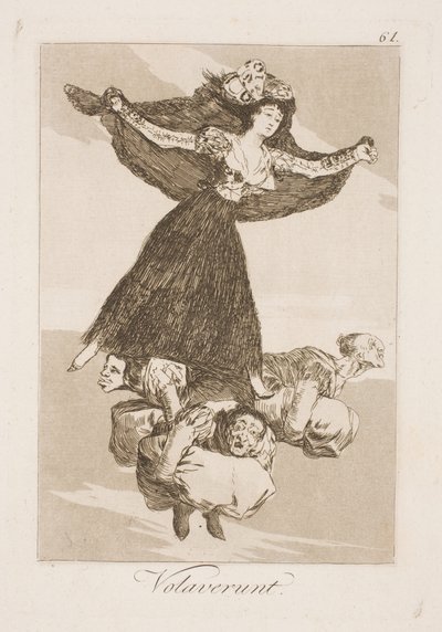 They Have Flown Away by Francisco de Goya