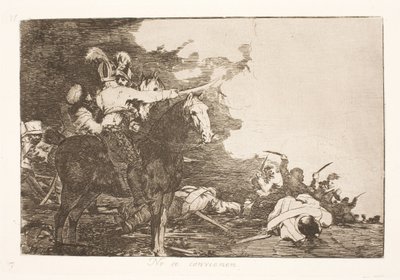They Cannot Agree (17) by Francisco de Goya