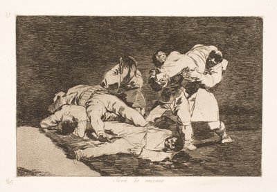 It Will Be the Same (21) by Francisco de Goya