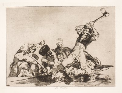 The Same (3) by Francisco de Goya