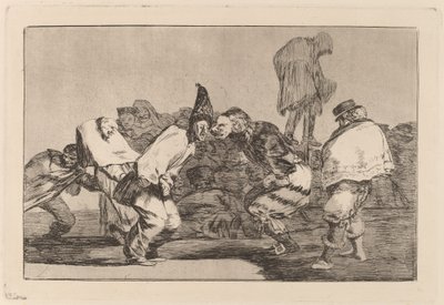 Carnival Folly by Francisco de Goya